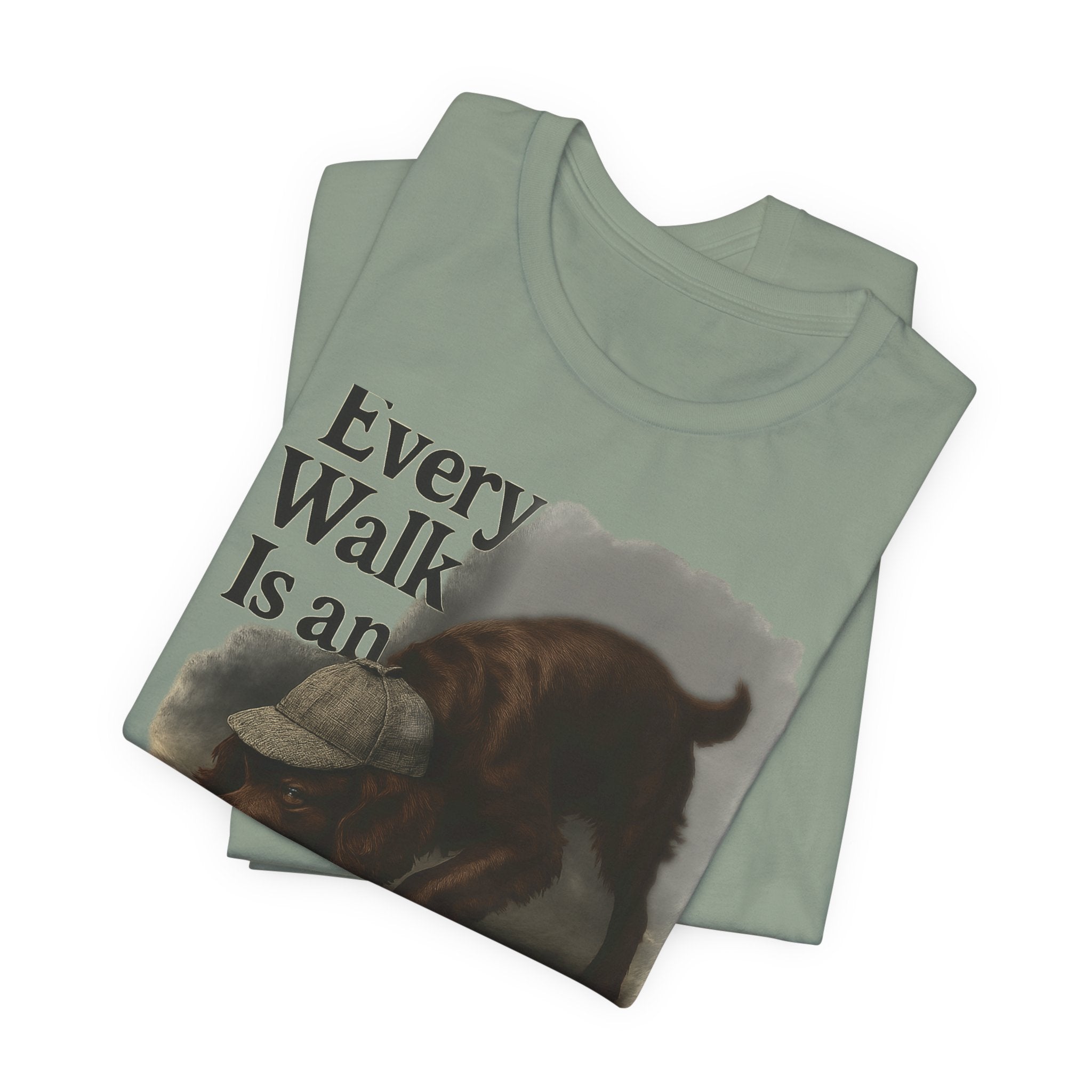 Boykin Spaniel Every Walk Is an Investigation Tee