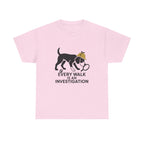 Every Walk Is An Investigation Beagle Artwork T-Shirt