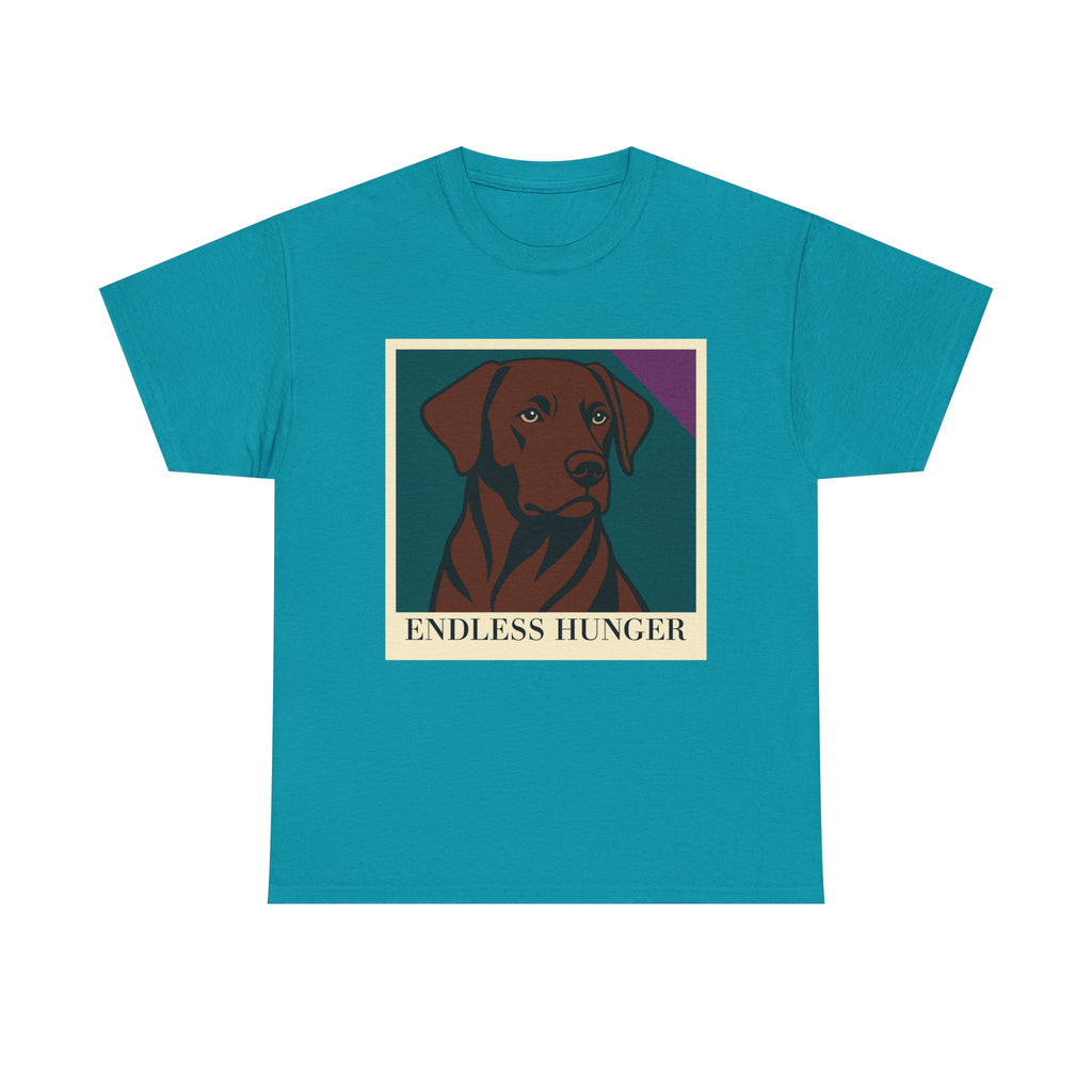 Endless Hunger Chocolate Labrador T-Shirt