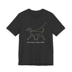 Doberman Slow Down Enjoy Walks Tee