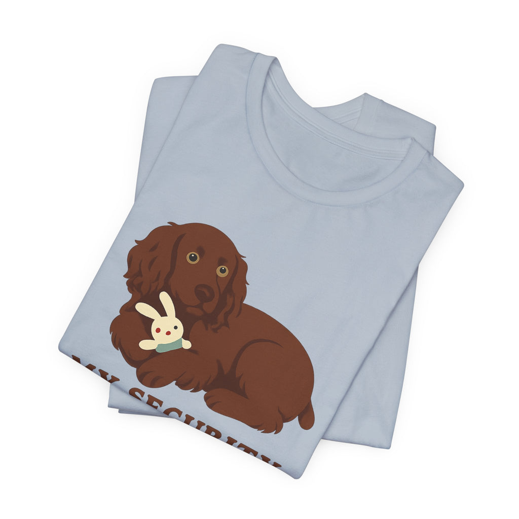 Boykin Spaniel Security Blanket Has a Squeaker Tee
