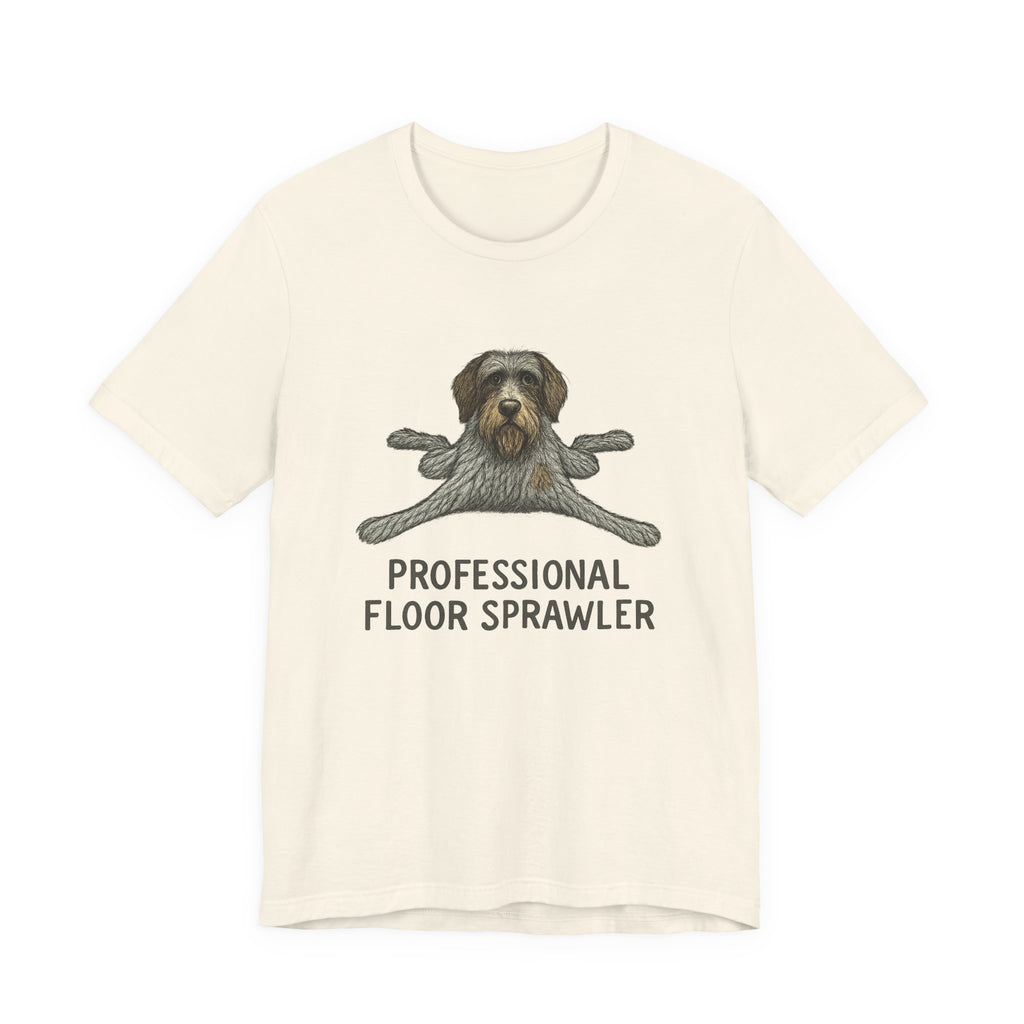Wirehaired Pointing Griffon Professional Floor Sprawler Tee