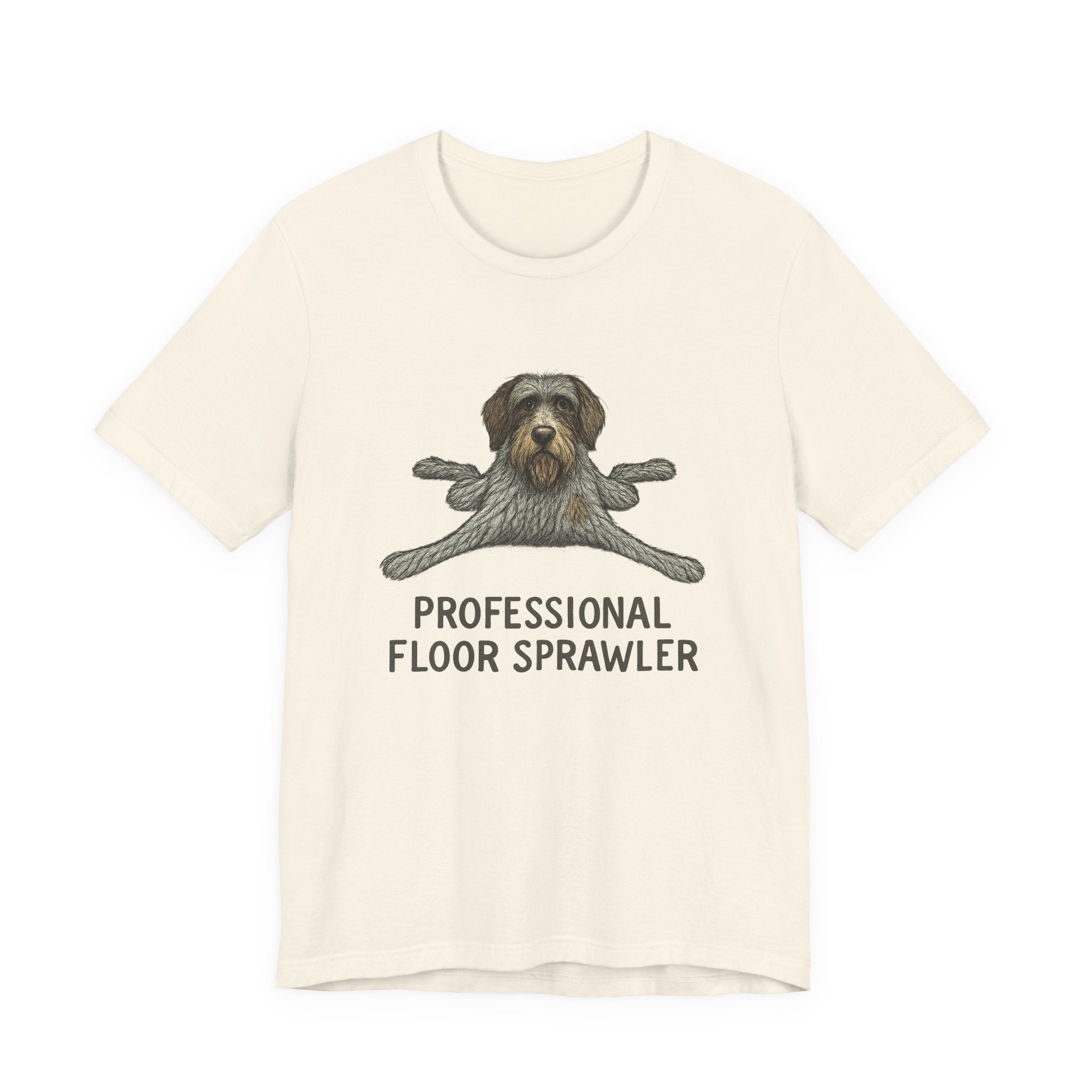 Wirehaired Pointing Griffon Professional Floor Sprawler Tee