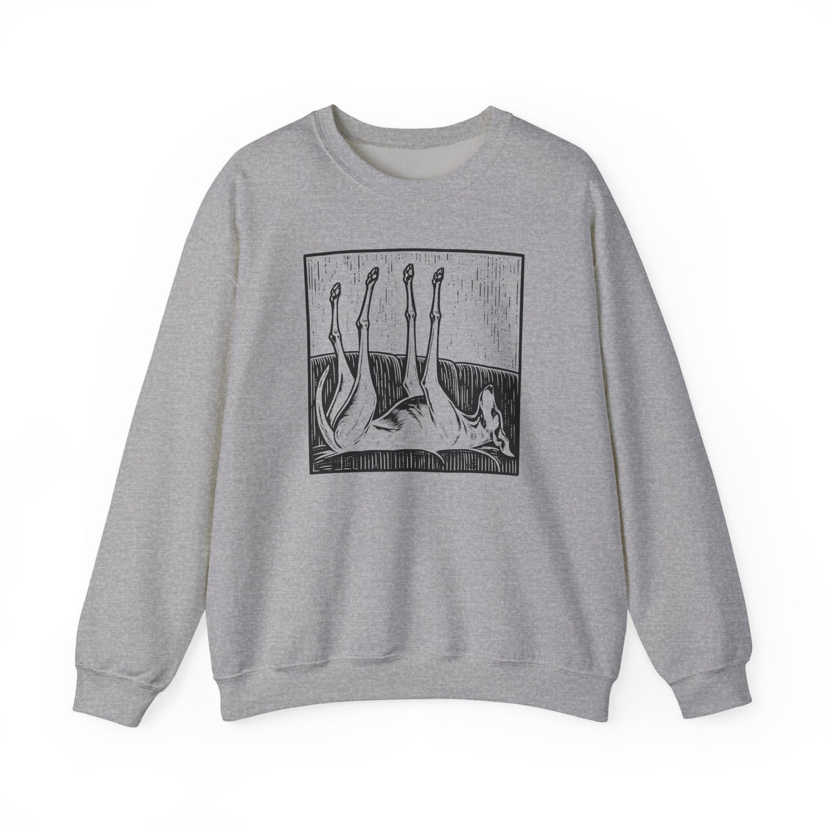 Greyhound Sofa Stretch Sweatshirt in Sport Grey