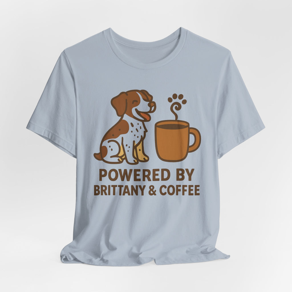 Powered By Brittany and Coffee Tee