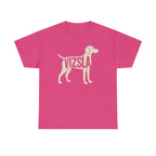 Elegant Vizsla Silhouette T-Shirt