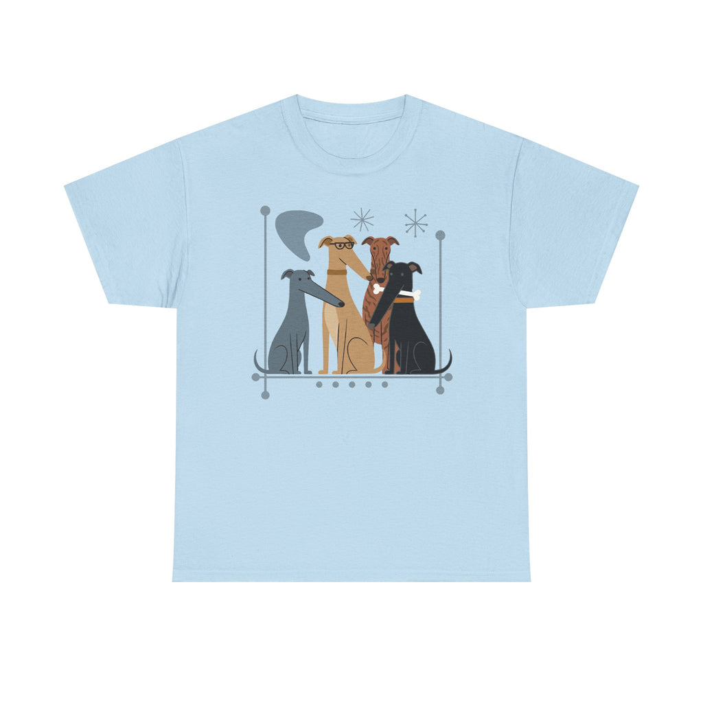 The Pack: Mid-Century Greyhound T-Shirt