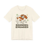 Brittany Spaniel Zoomies Engaged Tee