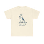 Happy Is My Resting Face - Funny German Shepherd Tee