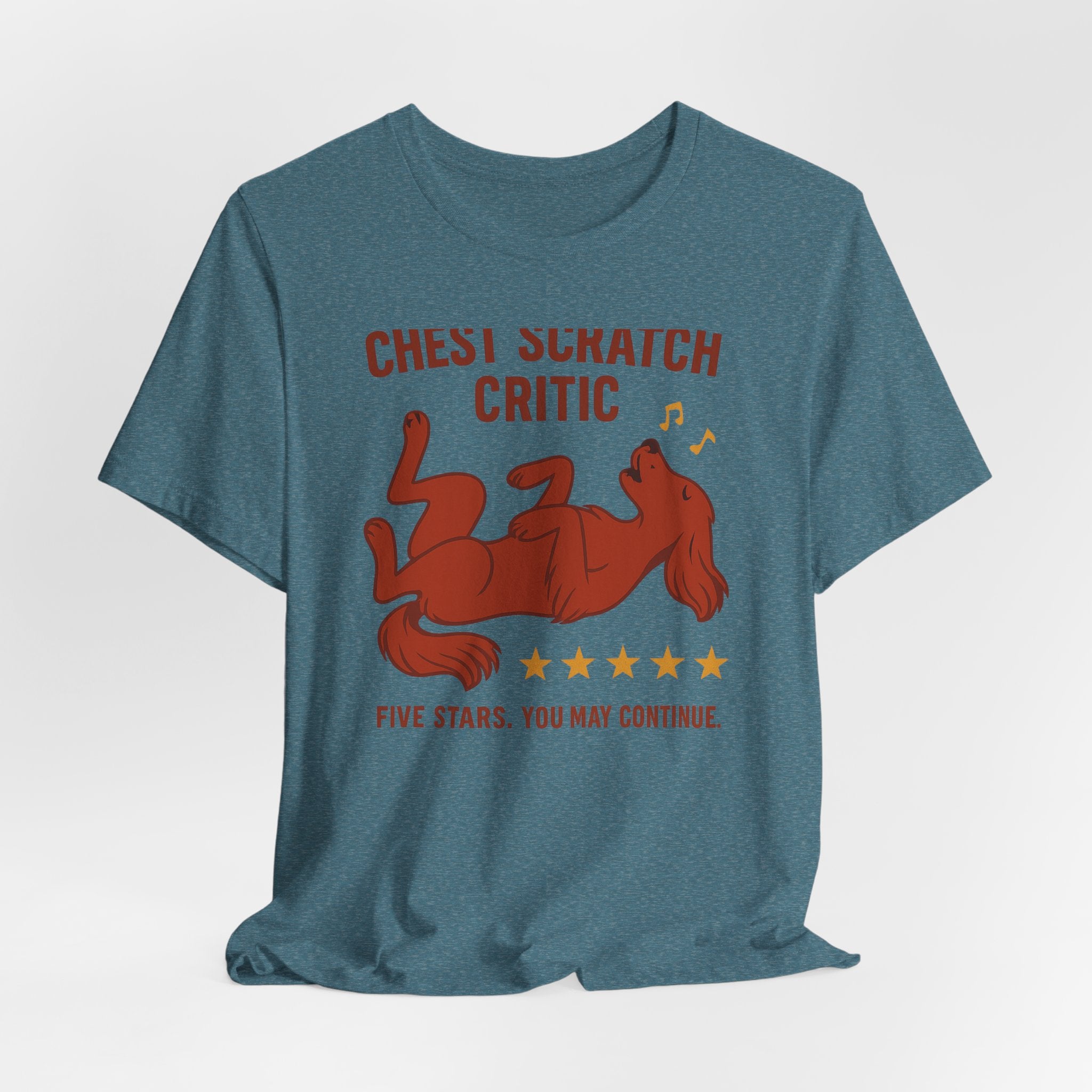 Irish Setter Chest Scratch Critic Tee