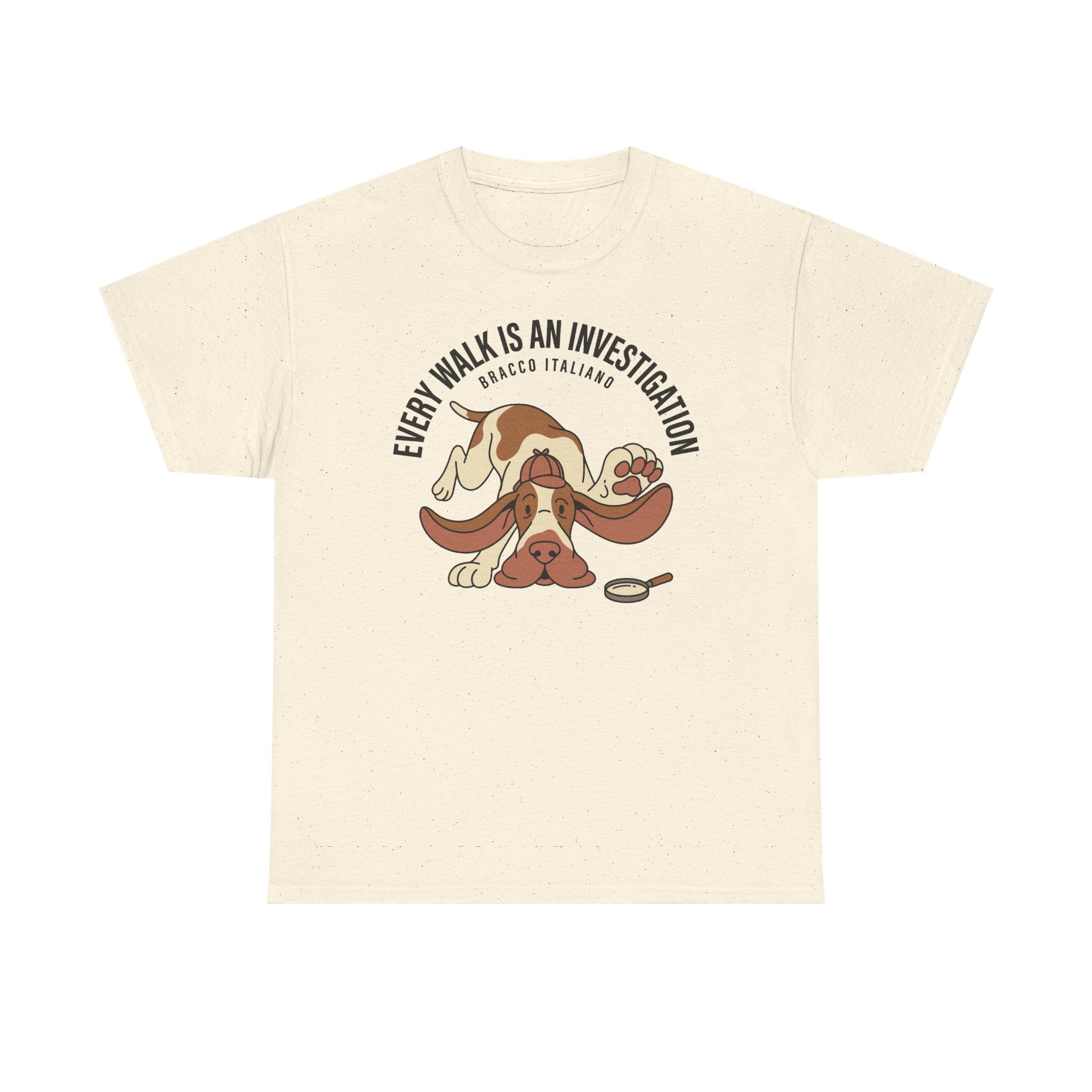 Bracco Italiano Detective Walk T-Shirt
