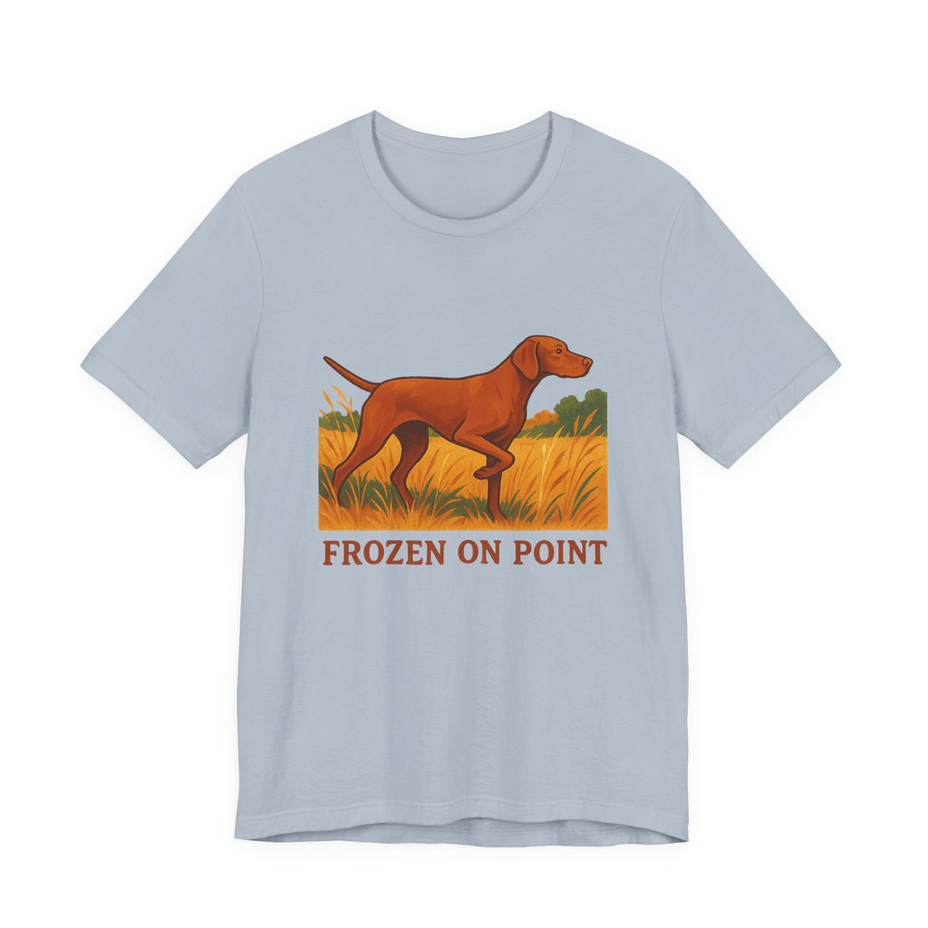 Vizsla Frozen on Point Tee