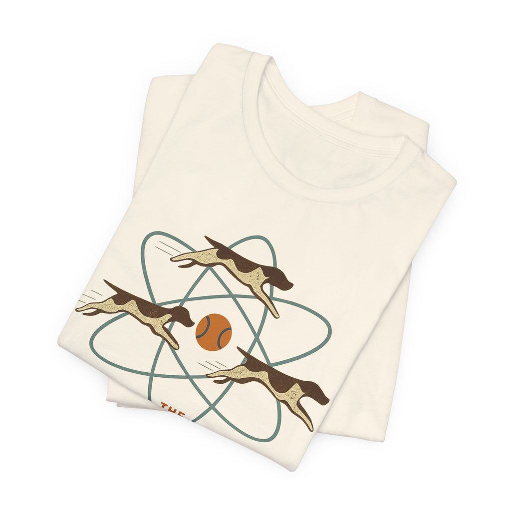 German Shorthaired Pointer Zoomies Atomic Model Tee
