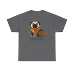 Feral Little Creature Pug Art T-Shirt