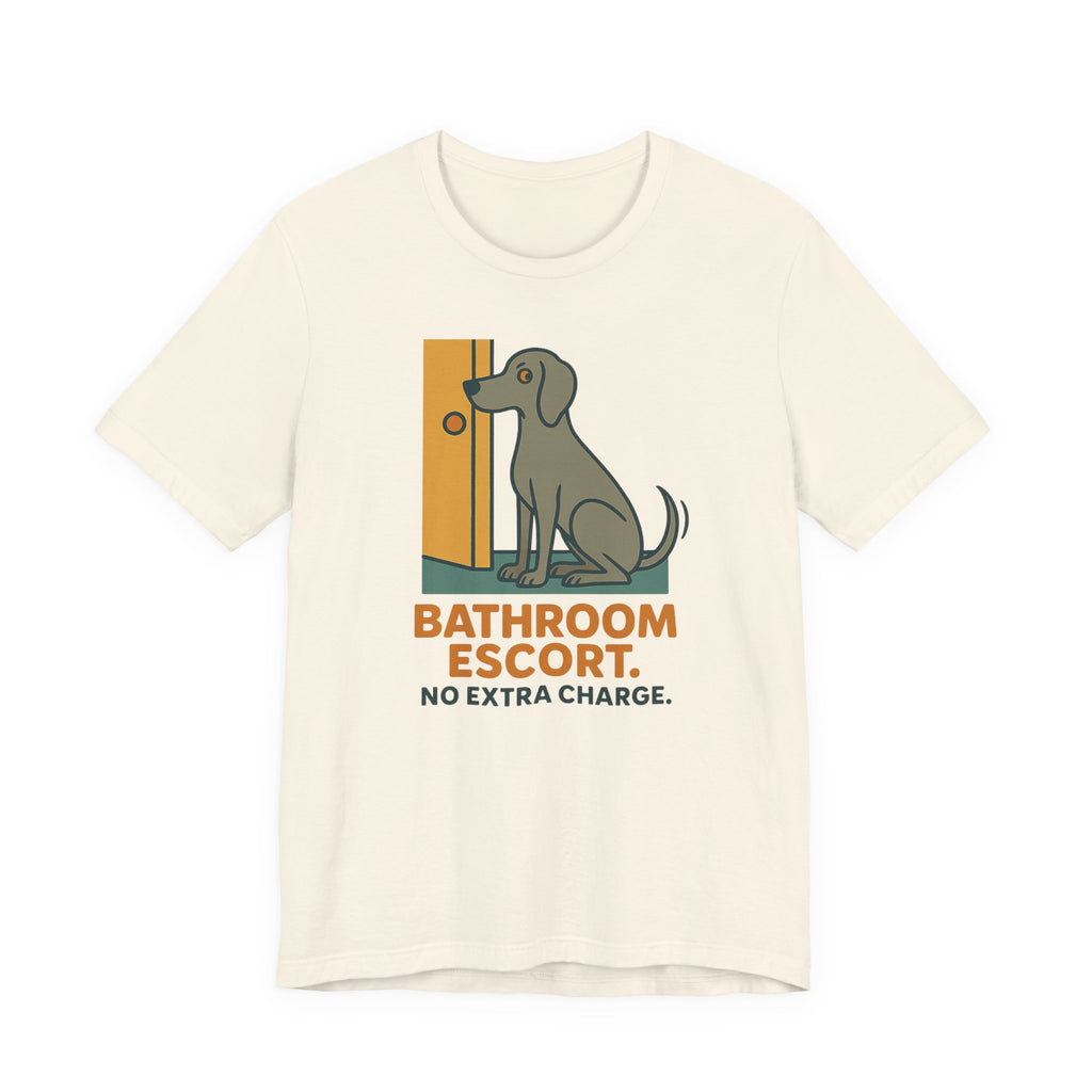Weimaraner Bathroom Escort Tee