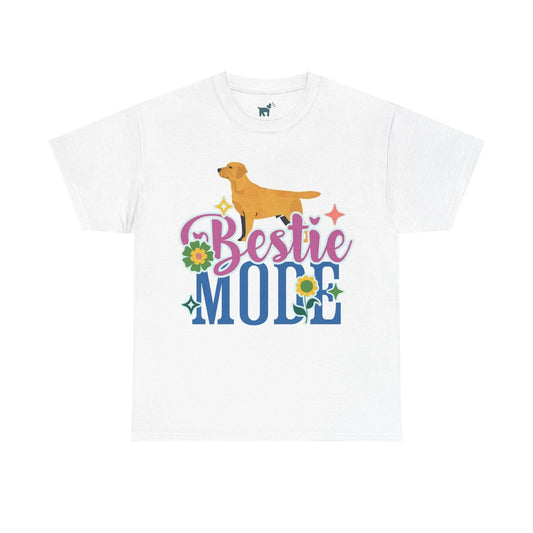 Yellow Labrador Bestie T Shirt White T-shirt