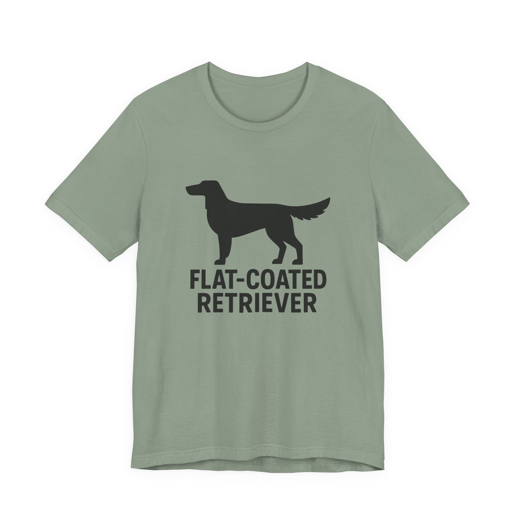Flat-Coated Retriever Silhouette Tee