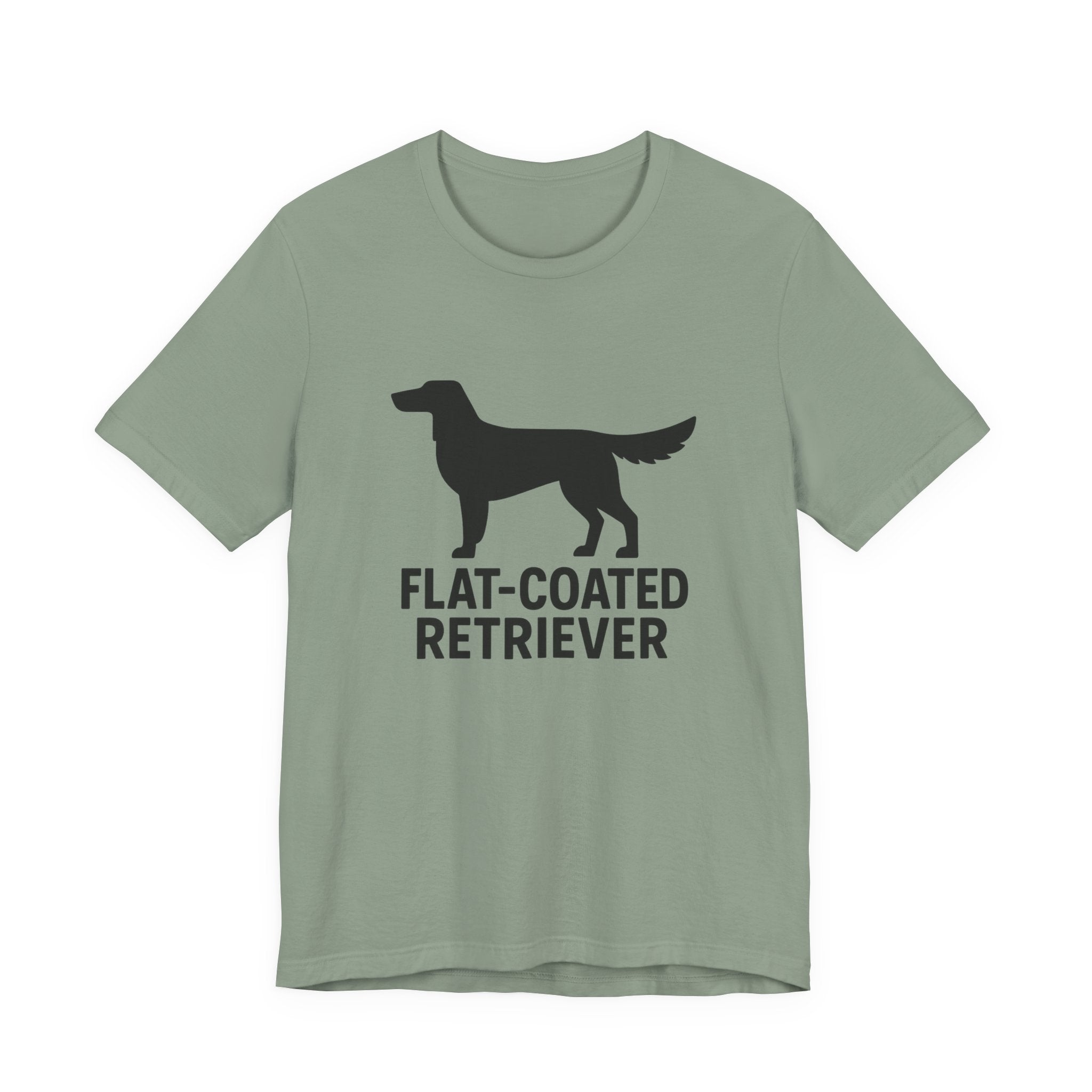 Flat-Coated Retriever Silhouette Tee