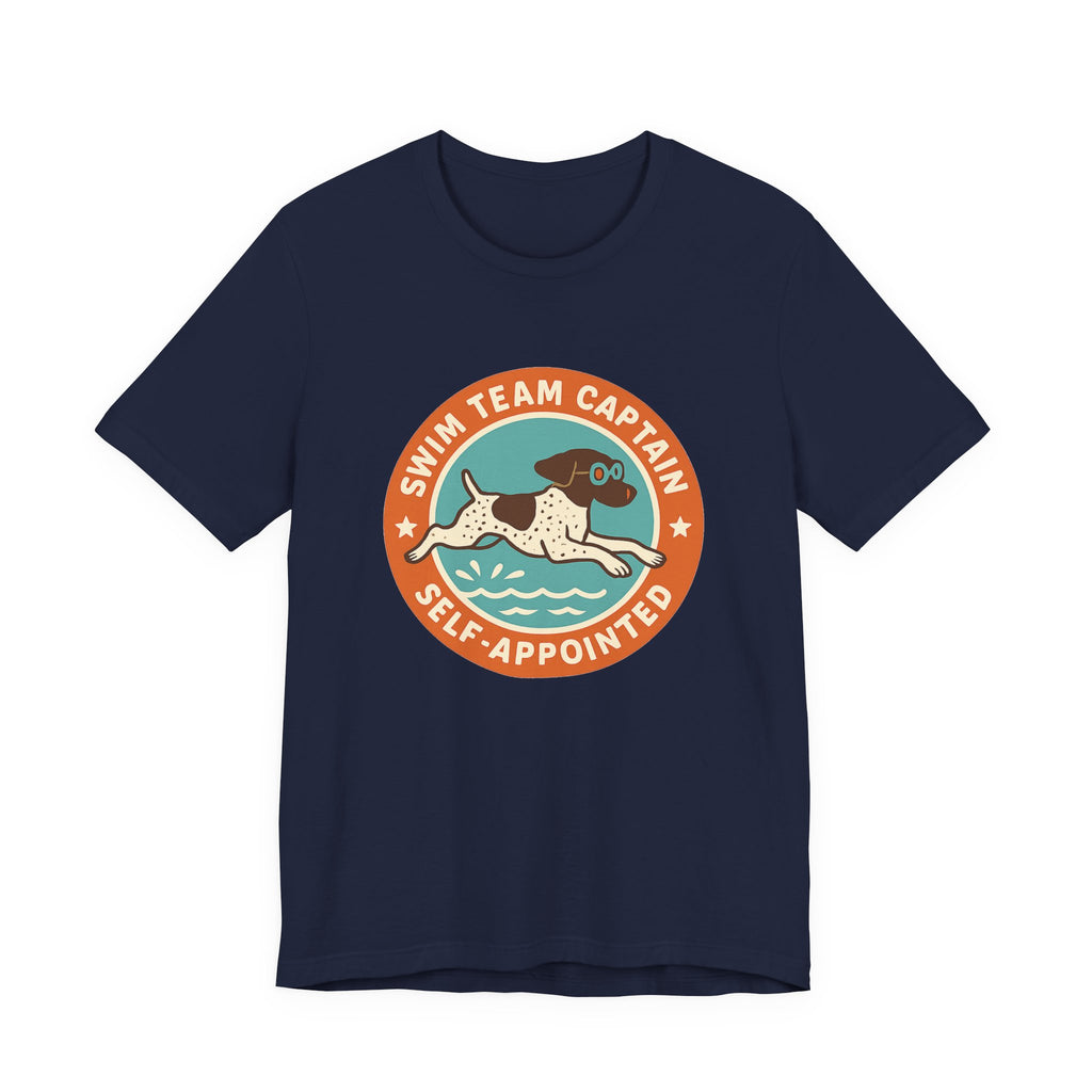 German Shorthaired Pointer Swim Team Captain Tee