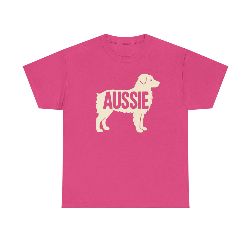 Australian Shepherd Silhouette 'Aussie' T-Shirt