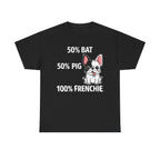 100% Frenchie Love: Bat Pig Graphic T-Shirt