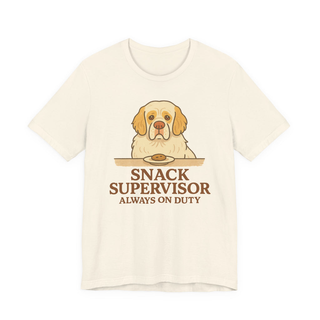 Clumber Snack Supervisor Tee