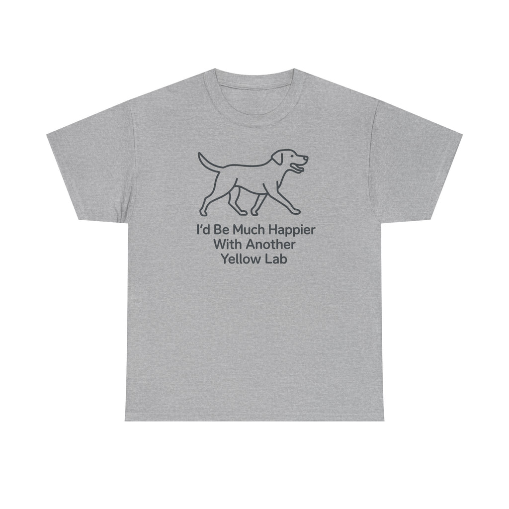 Yellow Lab Happiness Graphic T-Shirt
