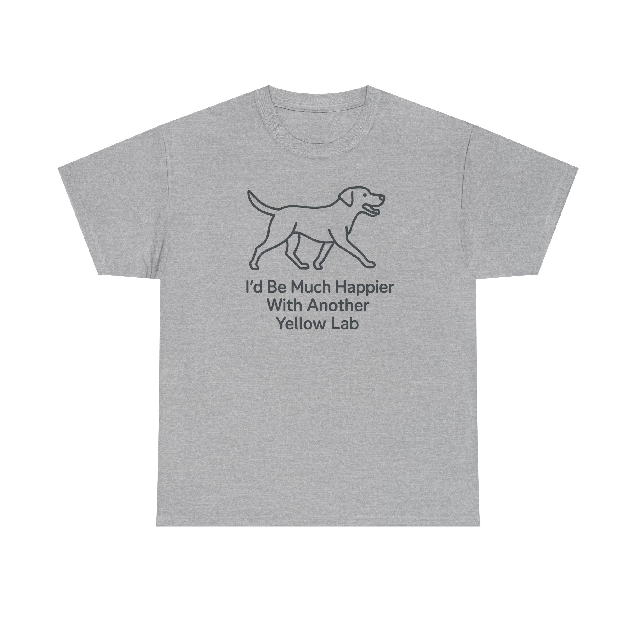 Yellow Lab Happiness Graphic T-Shirt