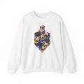 Pug Hanukkah Dreidel sweatshirt in White