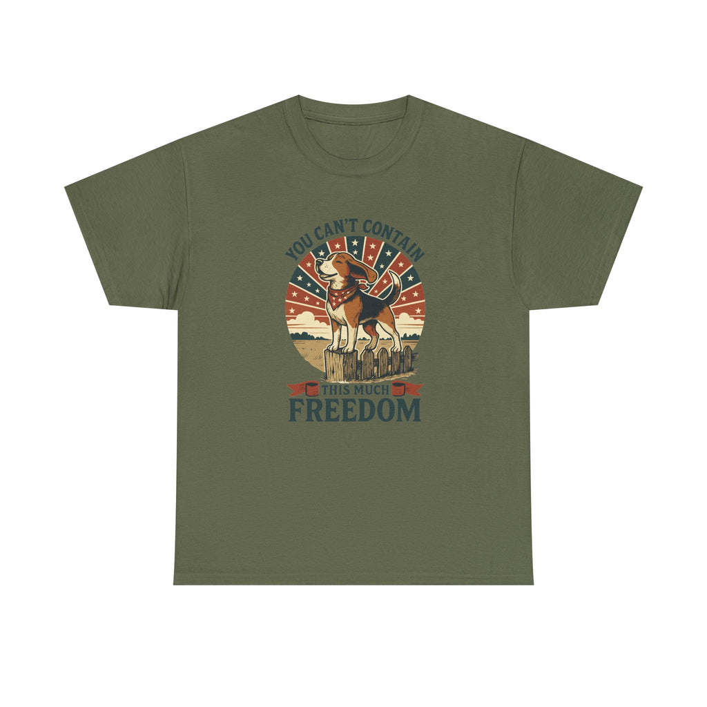 You Can't Contain This Much Freedom Beagle T-Shirt