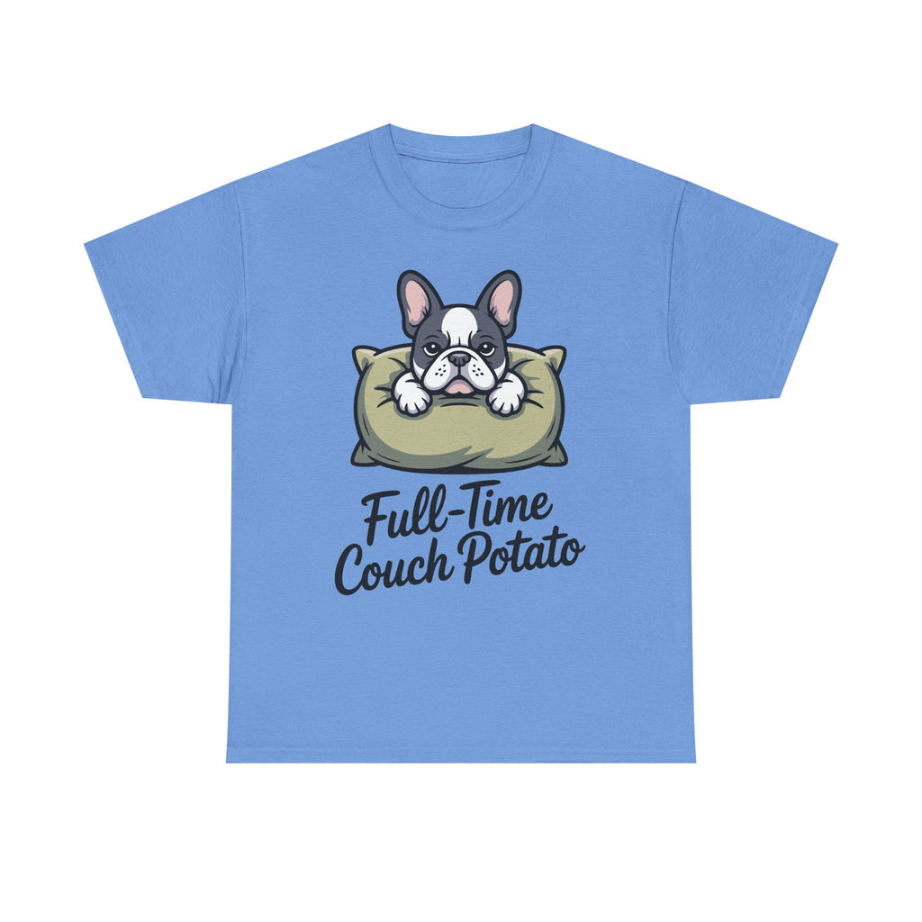 Full-Time Couch Potato Frenchie T-shirt