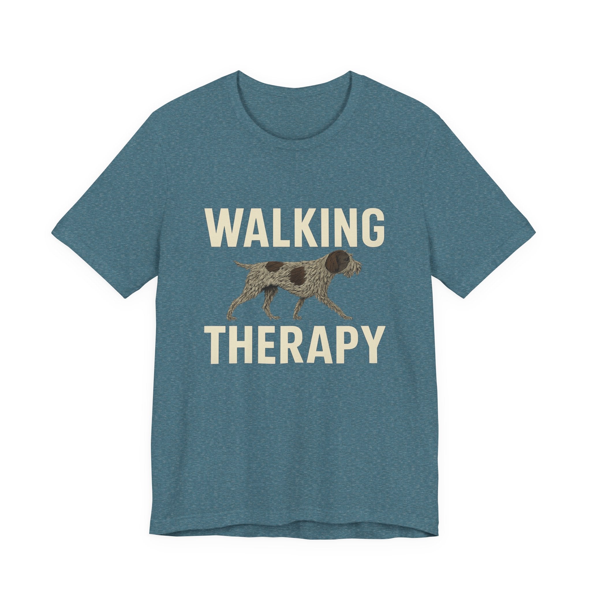 Wirehaired Pointing Griffon Walking Therapy Tee