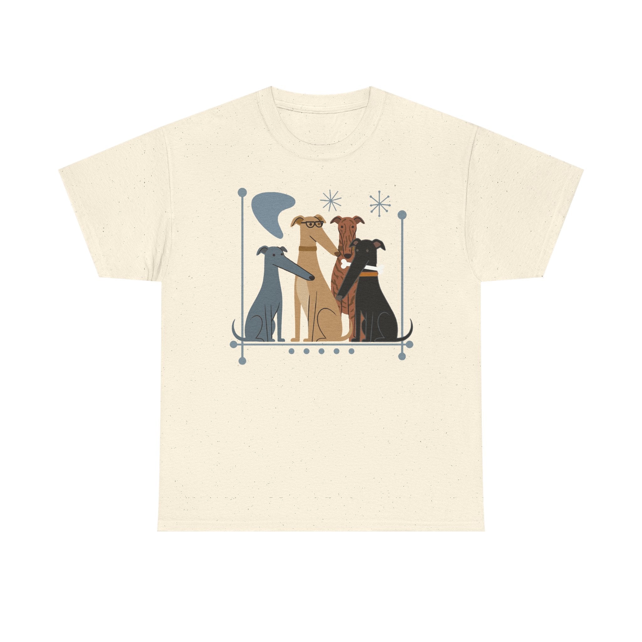 The Pack: Mid-Century Greyhound T-Shirt