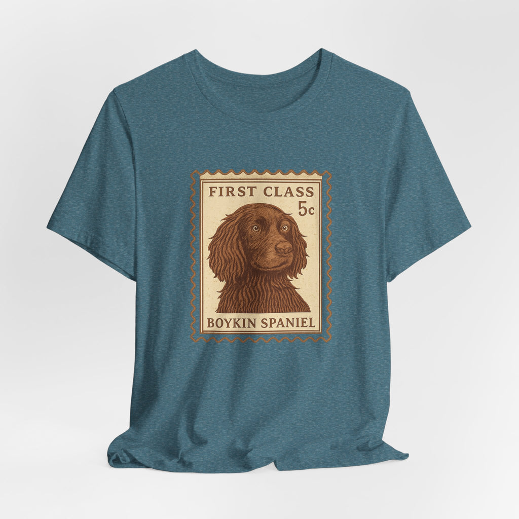 Boykin Spaniel First Class Stamp Tee