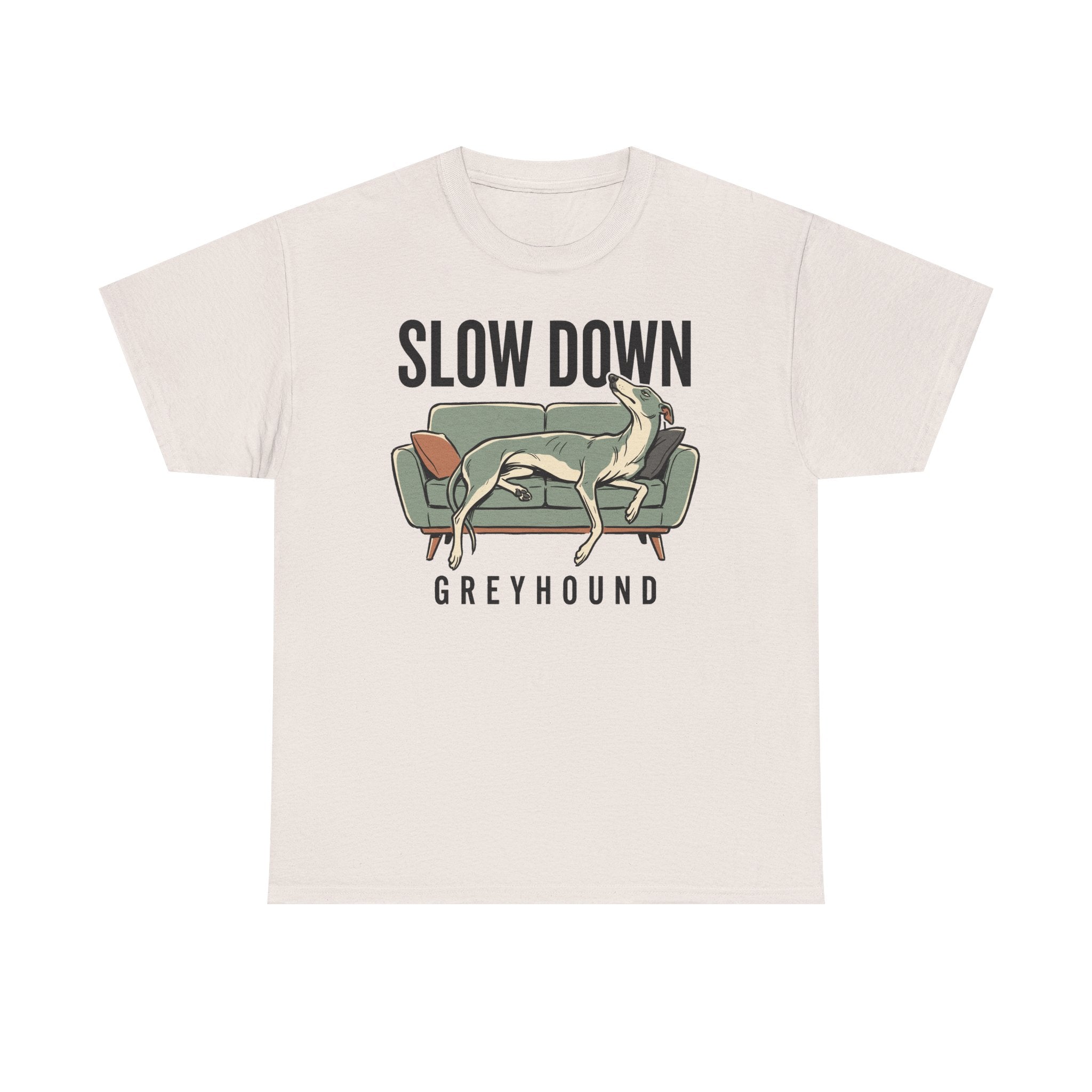 Premium Slow Down Greyhound Art T-Shirt