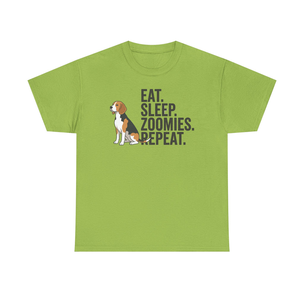 Beagle Eat Sleep Zoomies Repeat T-Shirt
