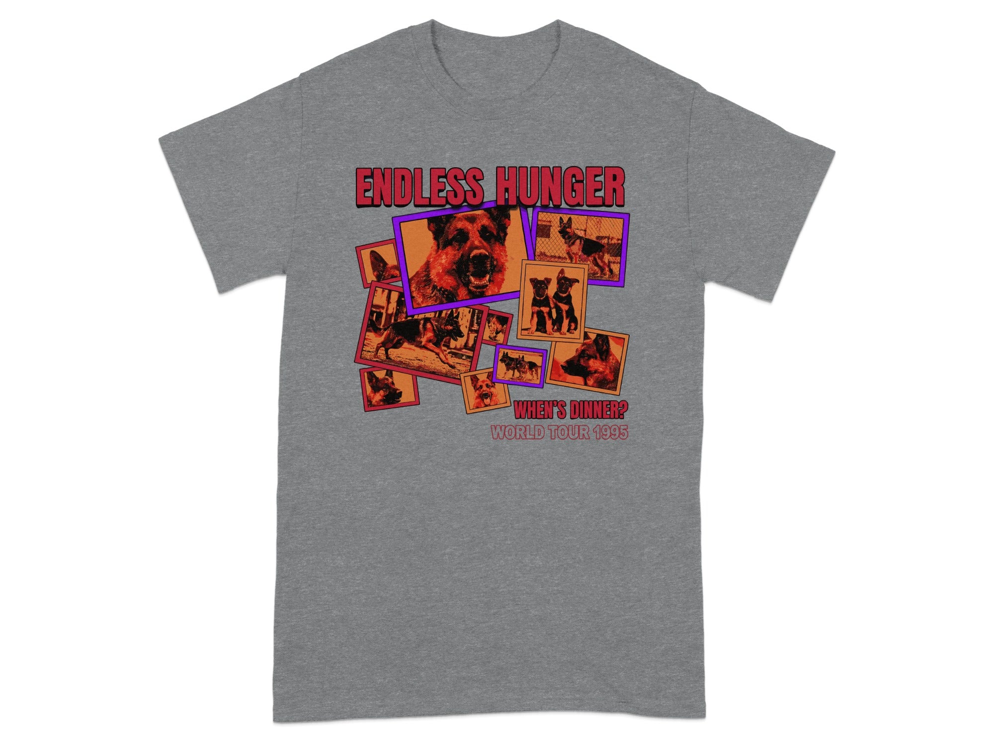 Endless Hunger When's Dinner World Tour 1995 shirt