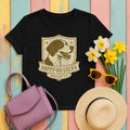 Pointer Happy-Go-Lucky Society T-shirt in Black