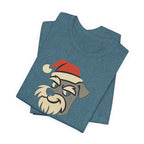 Santa's Least Obedient Helper Schnauzer Christmas T-Shirt