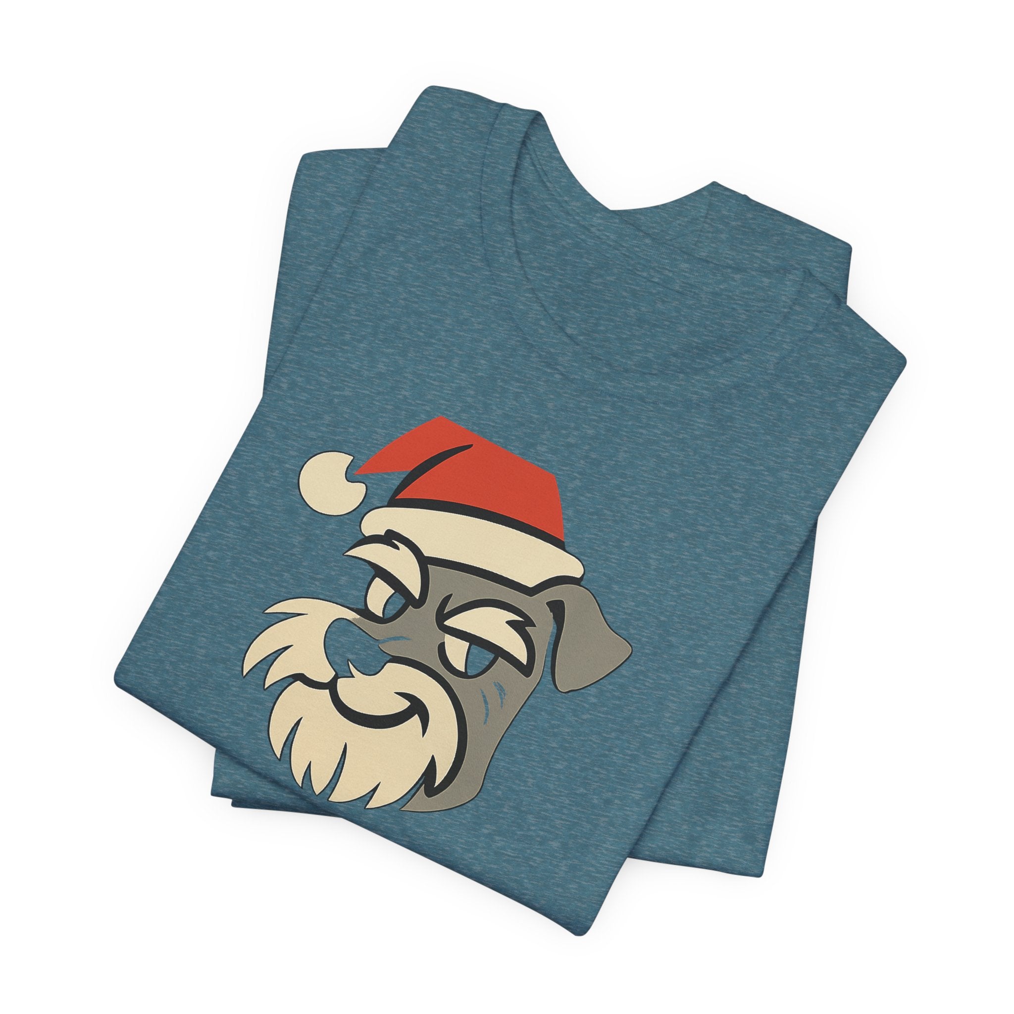 Santa's Least Obedient Helper Schnauzer Christmas T-Shirt