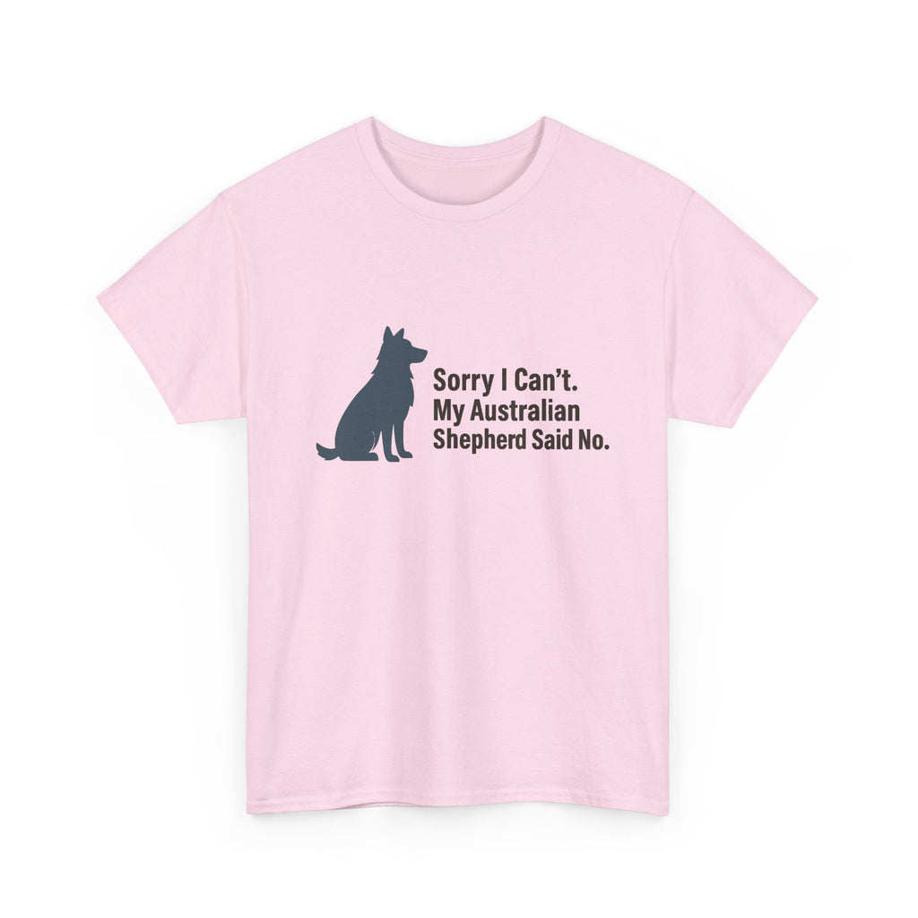 Aussie Said No. Humorous Graphic T-Shirt