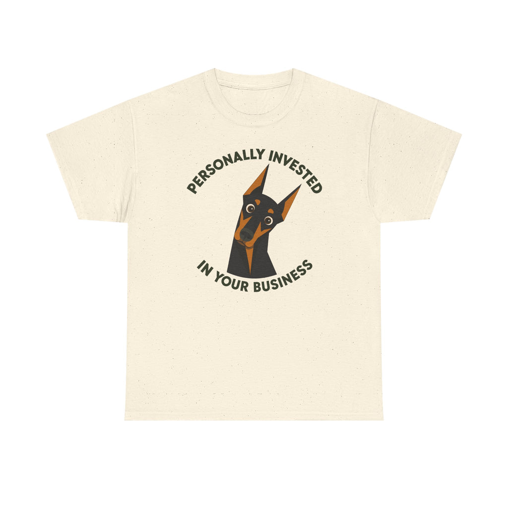 Invested Doberman T-shirt