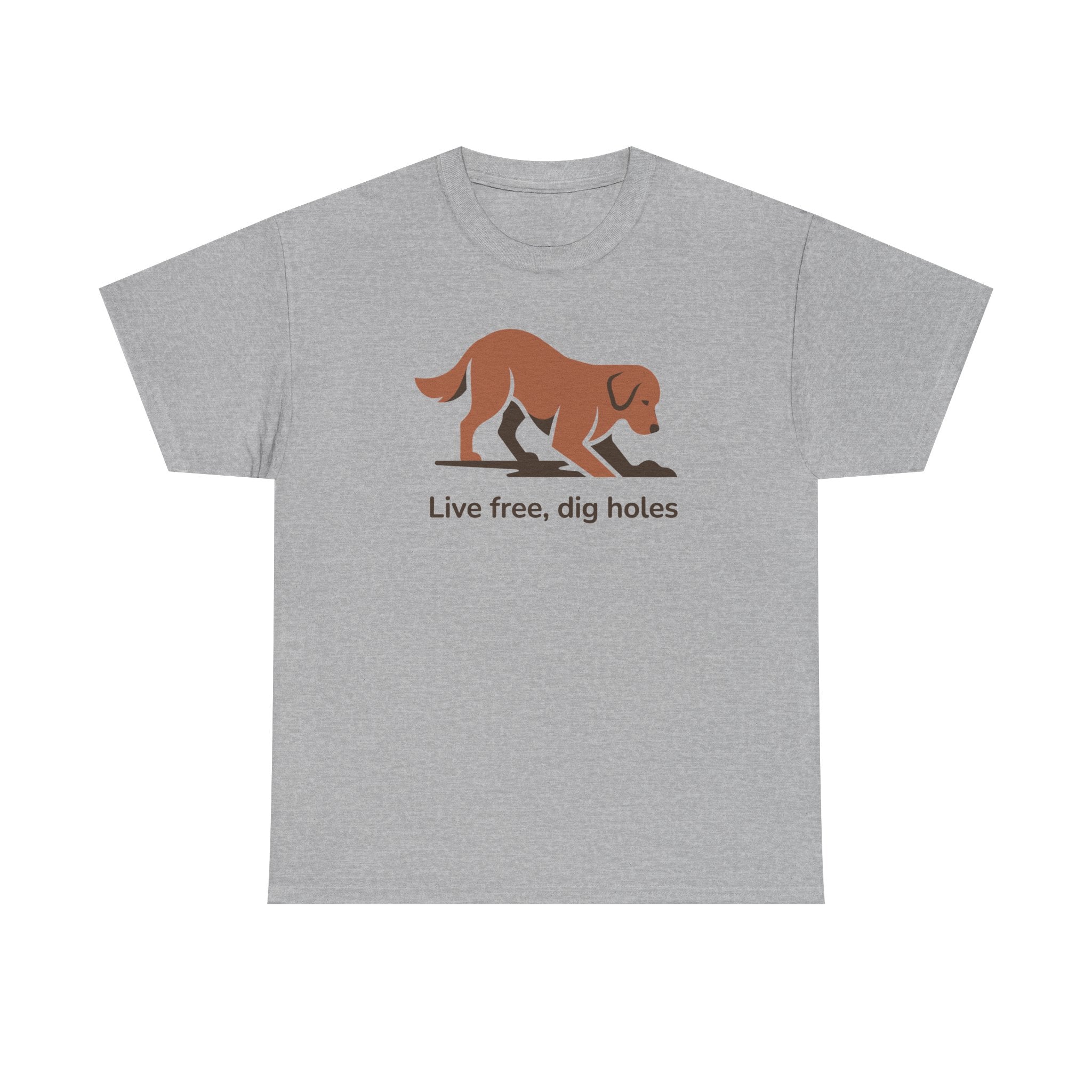 Live Free Happy Golden Retriever T-Shirt