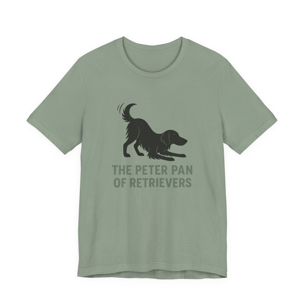 Flat-Coat Peter Pan of Retrievers Tee