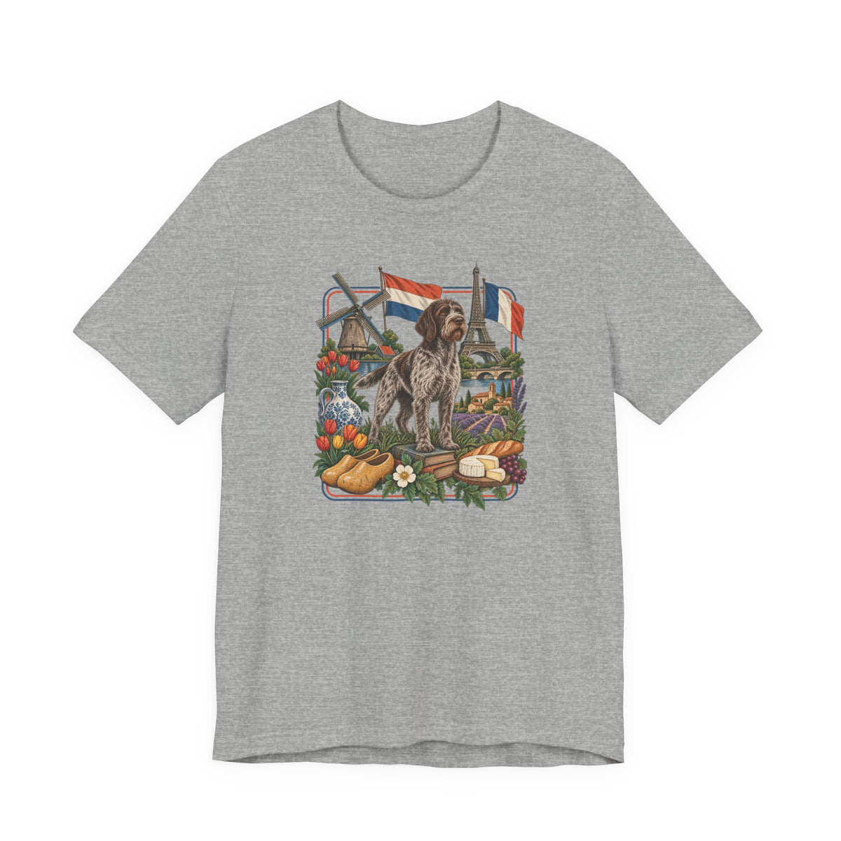 Wirehaired Pointing Griffon Heritage T-Shirt