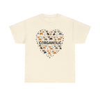 Corgi Corgaholic Heart T-Shirt