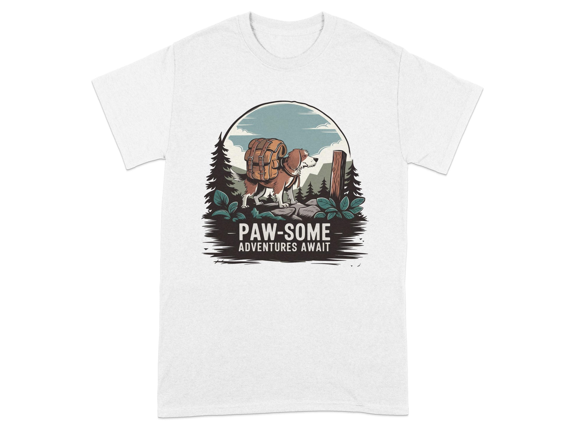 Paw-some Adventures Await Outdoor Bear T-shirt product