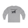 Labrador Zoomies Long Sleeve Tee in Sport Grey