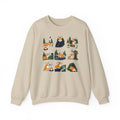 Happy Trails Corgi Wilderness Sweatshirt in Sand