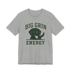 Black Lab Big Grin Energy Tee